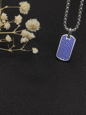 David Yurman 925 Silver Necklaces with Original Pouch